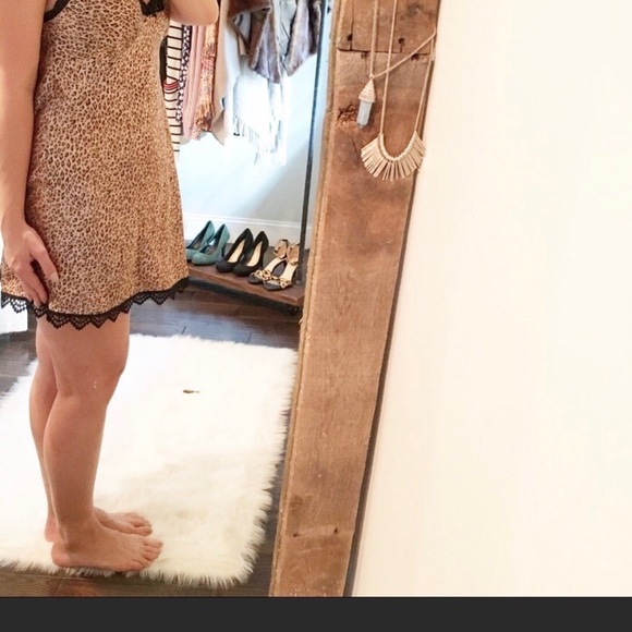 Gilligan O’Malley sleepwear cheetah print lingerie - Picture 1 of 3